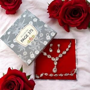 Rhinestone Jewelry Set